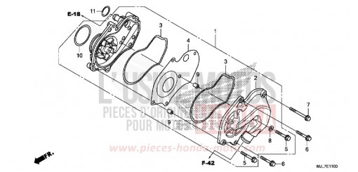 POMPA ACQUA NC750DE di 2014